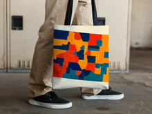 Load image into Gallery viewer, Colorado Map Tote Bag - CO Map Tote Bag 15x15