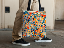 Load image into Gallery viewer, Jakarta Map Tote Bag - Indonesia Map Tote Bag 15x15