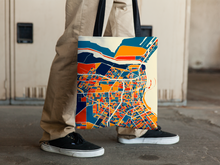 Load image into Gallery viewer, Corpus Christi Map Tote Bag - Texas Map Map Tote Bag 15x15