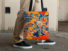 Load image into Gallery viewer, Nairobi Map Tote Bag - Kenya Map Tote Bag 15x15