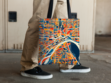 Load image into Gallery viewer, St Paul Map Tote Bag - Minnesota Map Tote Bag 15x15
