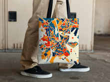Load image into Gallery viewer, Helsinki Map Tote Bag - Finland Map Tote Bag 15x15