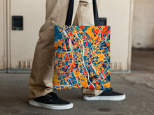 Load image into Gallery viewer, Graz Map Tote Bag - Austria Map Tote Bag 15x15