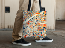 Load image into Gallery viewer, Osaka Map Tote Bag - Japan Map Tote Bag 15x15