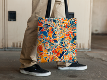 Load image into Gallery viewer, Kuala Lumpur Map Tote Bag - Malaysia Map Tote Bag 15x15