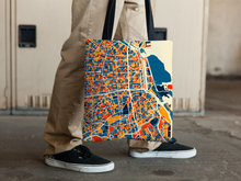 Load image into Gallery viewer, Buenos Aires Map Tote Bag - Argentina Map Tote Bag 15x15