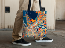 Load image into Gallery viewer, El Paso Map Tote Bag - Texas Map Tote Bag 15x15