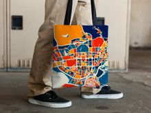 Load image into Gallery viewer, Shenzhen Map Tote Bag - China Map Tote Bag 15x15