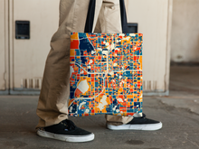 Load image into Gallery viewer, Orlando Map Tote Bag - Florida Map Tote Bag 15x15