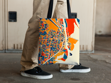 Load image into Gallery viewer, Mobile Map Tote Bag - Alabama Map Tote Bag 15x15