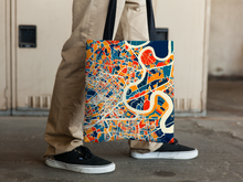 Load image into Gallery viewer, Ho Chi Minh Map Tote Bag - Vietnam Map Tote Bag 15x15