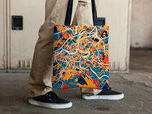 Load image into Gallery viewer, Bern Map Tote Bag - Switzerland Map Tote Bag 15x15