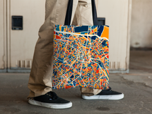 Load image into Gallery viewer, Sao Paulo Map Tote Bag - Brazil Map Tote Bag 15x15