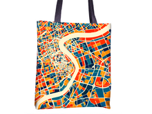 Charger l'image dans la galerie, Shanghai Map Tote Bag - China Map Tote Bag 15x15