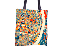 Load image into Gallery viewer, St Louis Map Tote Bag - Missouri Map Tote Bag 15x15