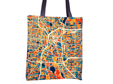 Load image into Gallery viewer, San Antonio Map Tote Bag - Colorado Map Tote Bag 15x15
