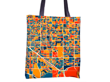 Load image into Gallery viewer, Tucson Map Tote Bag - Arizona Map Tote Bag 15x15