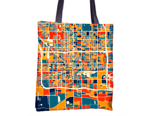 Load image into Gallery viewer, Phoenix Map Tote Bag - Arizona Map Tote Bag 15x15