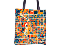 Load image into Gallery viewer, Beijing Map Tote Bag - China Map Tote Bag 15x15