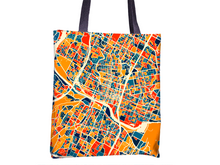 Load image into Gallery viewer, Austin Map Tote Bag - Texas Map Tote Bag 15x15