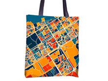 Load image into Gallery viewer, Islamabad Map Tote Bag - Pakistan Map Tote Bag 15x15