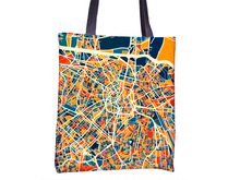 Load image into Gallery viewer, Sao Paulo Map Tote Bag - Brazil Map Tote Bag 15x15