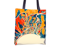 Charger l'image dans la galerie, Nice Map Tote Bag - France Map Tote Bag 15x15