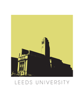 Load image into Gallery viewer, Leeds University Art Poster