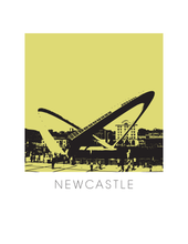 Load image into Gallery viewer, Newcastle Art Poster