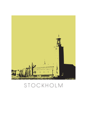 Load image into Gallery viewer, Stockholm Art Poster