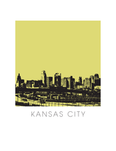 Load image into Gallery viewer, Kansas City Art Poster