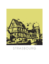 Load image into Gallery viewer, Strasbourg Art Poster