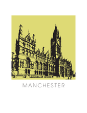 Load image into Gallery viewer, Manchester Art Poster