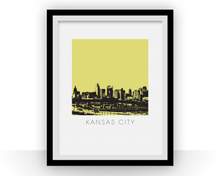 Load image into Gallery viewer, Kansas City Art Poster
