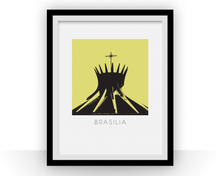 Load image into Gallery viewer, Brasilia Art Poster