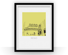 Load image into Gallery viewer, Reno Art Poster