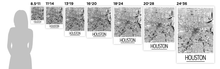 Charger l'image dans la galerie, Affiche cartographique de Houston - Style Art Déco