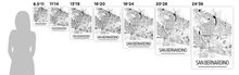 Load image into Gallery viewer, San Bernardino Map Poster - usa Map Print - Art Deco Series