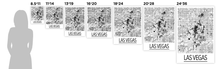 Load image into Gallery viewer, Las Vegas Map Poster - usa Map Print - Art Deco Series
