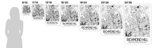 Load image into Gallery viewer, Richmond Hill Ontario Map Poster - Ontario Map Print - Art Deco Series