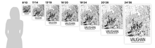 Load image into Gallery viewer, Vaughan Ontario Map Poster - Ontario Map Print - Art Deco Series