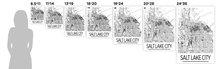 Load image into Gallery viewer, Salt Lake City Map Poster - usa Map Print - Art Deco Series