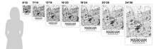 Load image into Gallery viewer, Markham Ontario Map Poster - Ontario Map Print - Art Deco Series