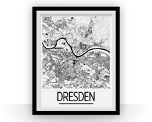 Charger l'image dans la galerie, Dresden Map Poster - germany Map Print - Art Deco Series