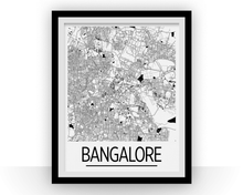 Charger l'image dans la galerie, Bangalore Map Poster - india Map Print - Art Deco Series