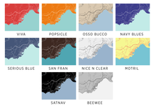 Load image into Gallery viewer, Monaco Map Print - Choose your color