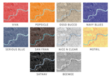 Load image into Gallery viewer, London Map Print - Choose your color