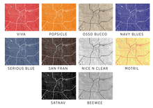 Load image into Gallery viewer, San Antonio Map Print - Choose your color