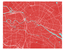 Charger l'image dans la galerie, Affiche cartographique de Berlin - Style Classique