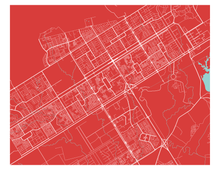 Charger l'image dans la galerie, Affiche cartographique de Islamabad - Style Classique